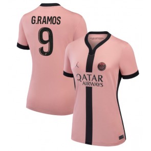 Paris Saint-Germain Goncalo Ramos #9 Tredjetröja Dam 2024-25 Kortärmad